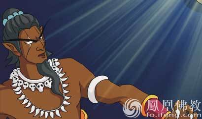 佛教故事：商人用佛法降伏魔鬼__开启两国友好往来