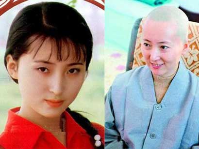 遁入空门的四位女明星