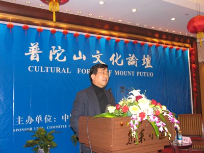 文化学者余秋雨的深厚佛缘