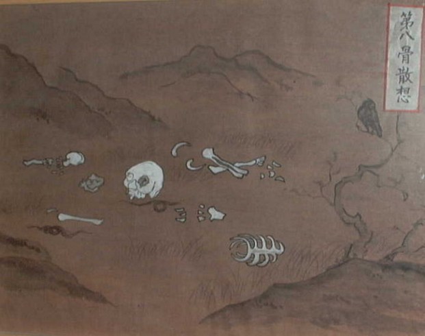 对治美色淫欲的《九相图》