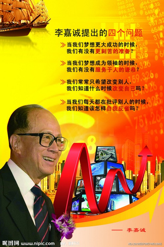 李嘉诚给儿子的财富真经