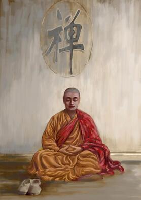 坐禅就是一个不断放下的过程